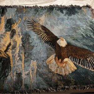 Eagle Tapestry Throw Blanket